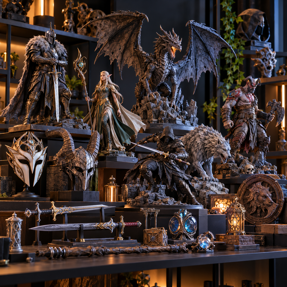 Figures, Props & Collectibles