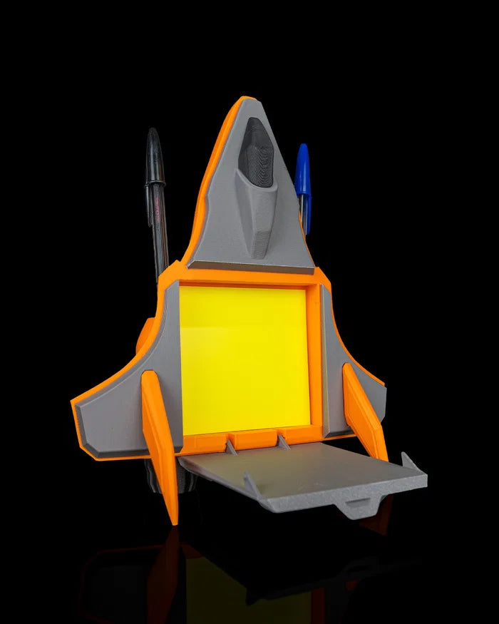 Jet Fighter – Pen and Sticky Note Holder