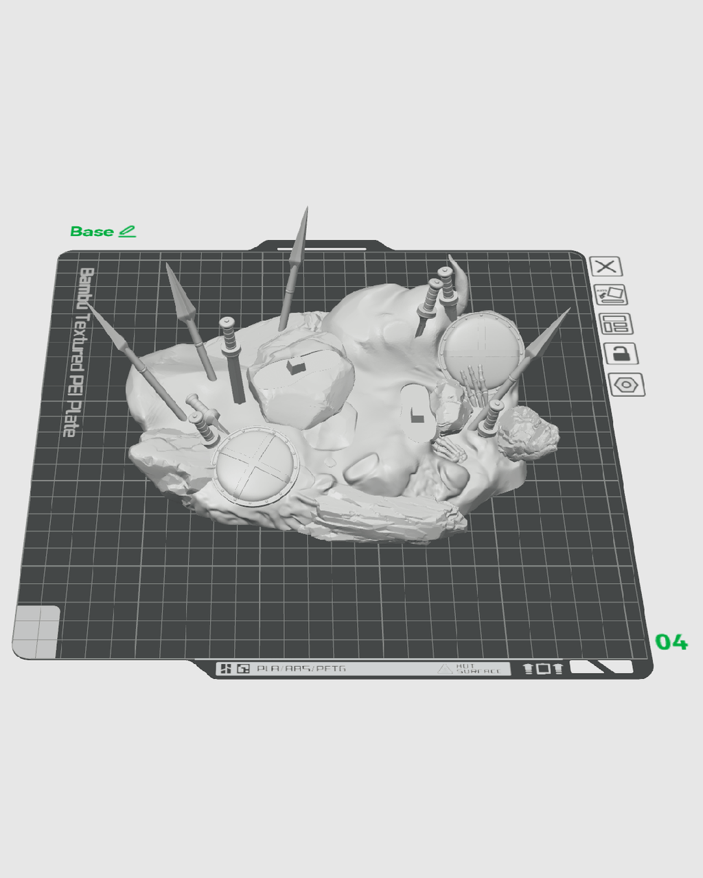 Ares 3D printed collectible 12