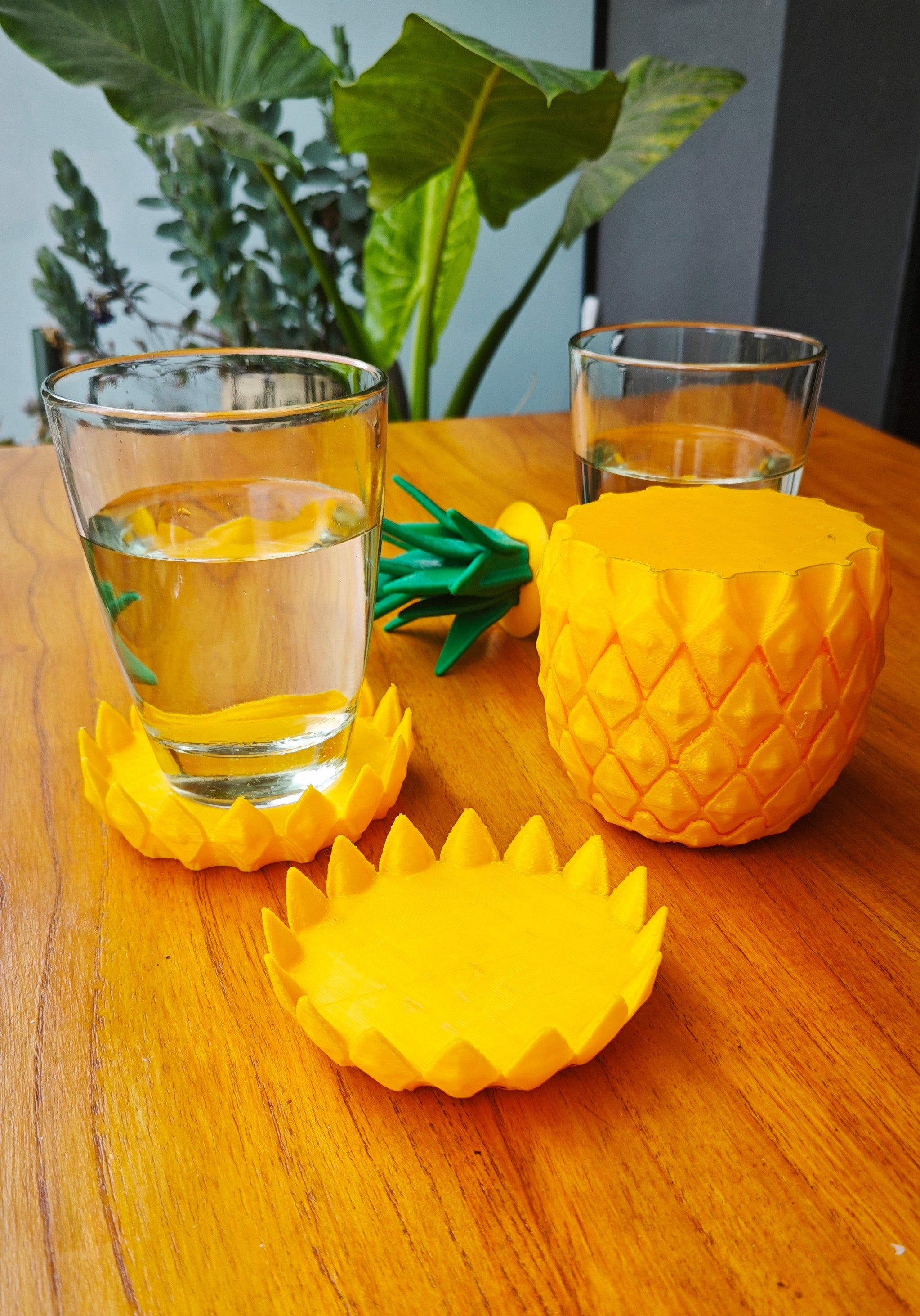 Pineapple Coasters
