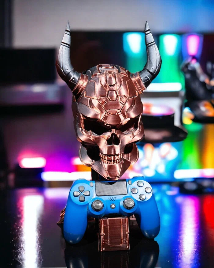 Sci-Fi Skull – Controller and Headphone Holder